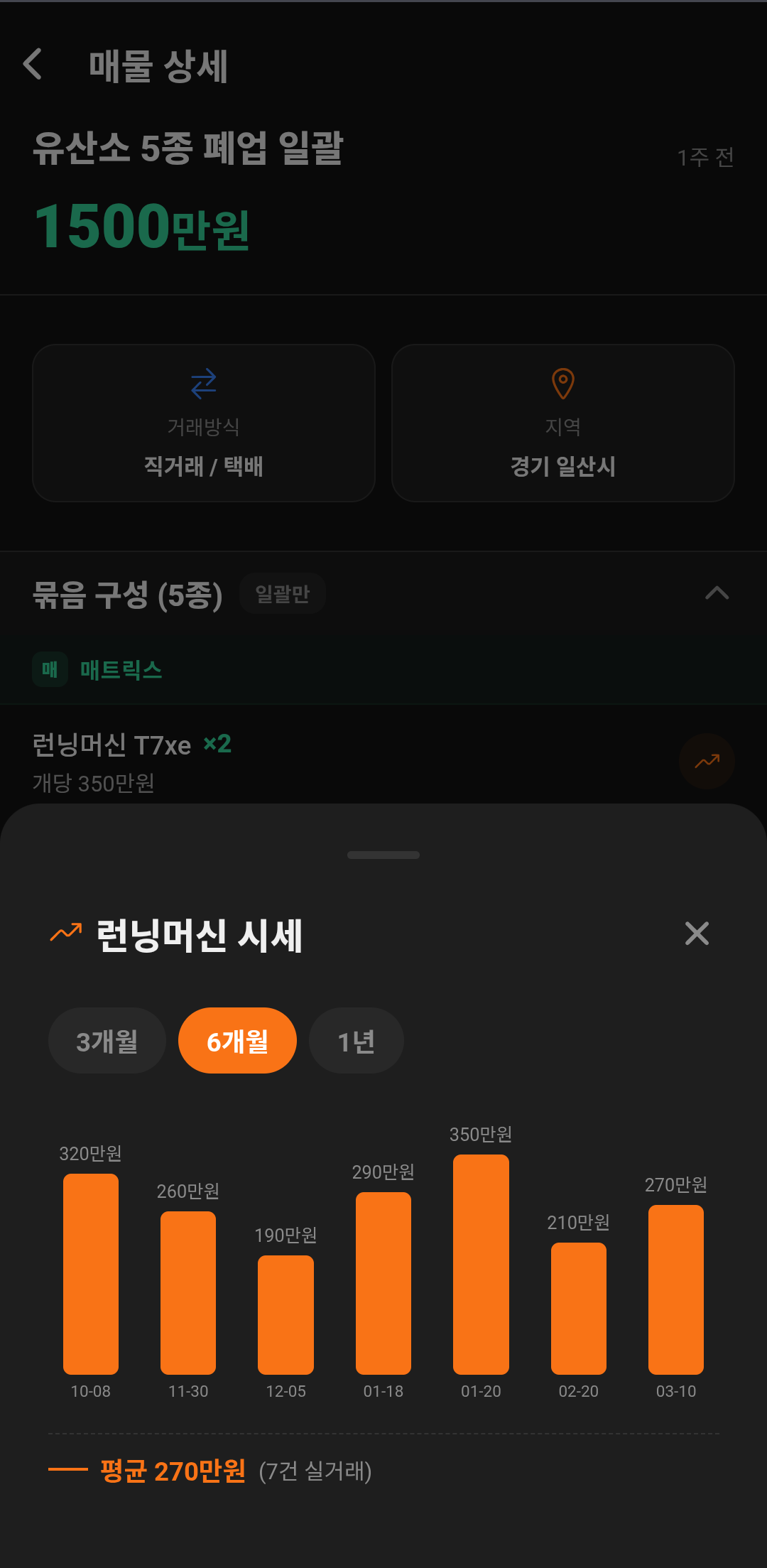 매물 상세 시세